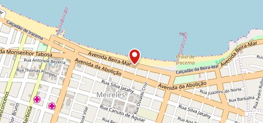 Barraca do Brasil no mapa