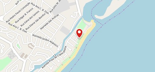 Barraca Do Caranguejo Vilas no mapa