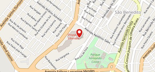 Barraca Do Coco no mapa