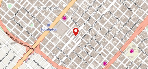 Barraca do Zé Moema no mapa