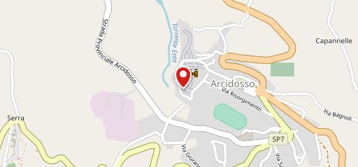 Osteria Bastarda Rossa sulla mappa