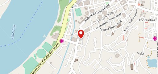 Bawarchi Restaurant St Inez panjim on map