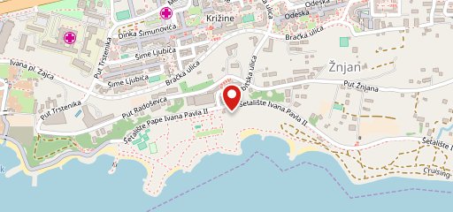 Beach bar CUKARIN sulla mappa