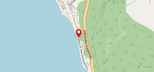 Beach bar IGLUN , Gradac sulla mappa