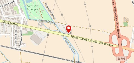 Becco Rosso sulla mappa