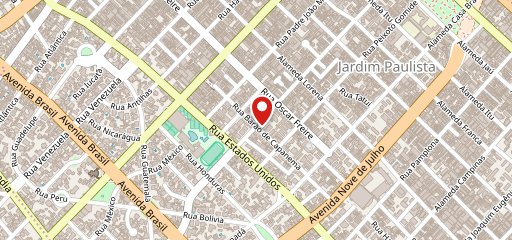 Beefbar São Paulo no mapa