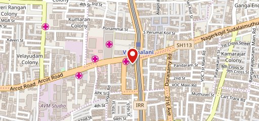 Behrouz Biryani Vadapalani on map