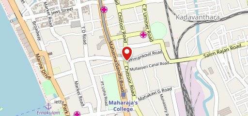Bektash MG Road on map