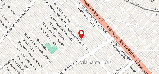 Bel restaurante no mapa