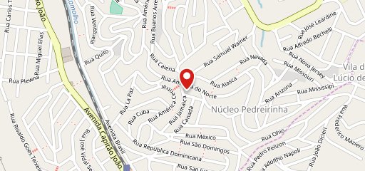 Padaria Bella América no mapa