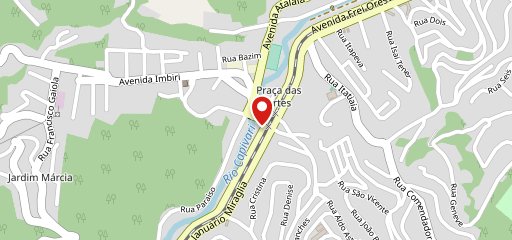 Restaurante e café Empório Ferraz no mapa