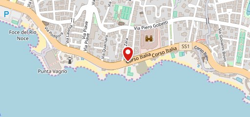 Bella Vida Ristorante Brasiliano sul mare sulla mappa
