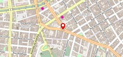 Bento 392 Pizzas e Lanches no mapa