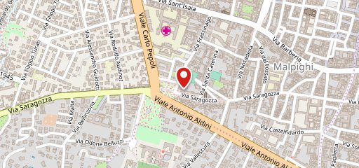 Berberè Pizzeria Porta Saragozza sulla mappa