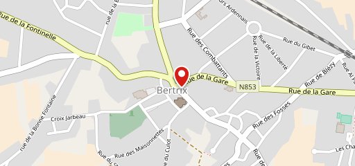 Bertrix sur la carte