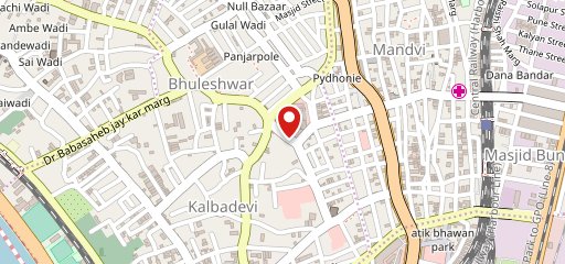 K Bhagat Tarachand, Zaveri Bazaar on map