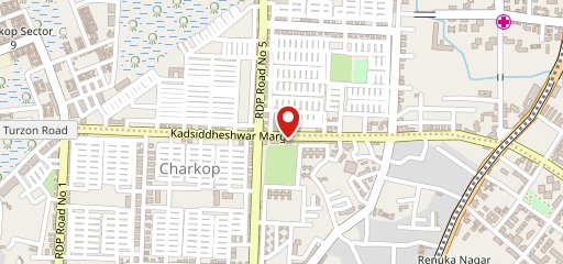 Bhagwati Veg Restaurant (Charkop Kandivali West) on map