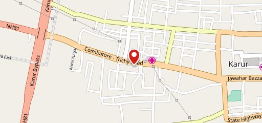 Bharathi coffee on map