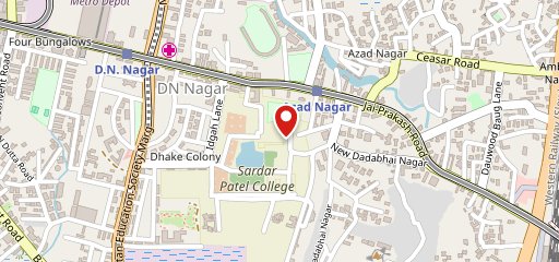 Bhavans canteen on map