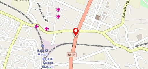 Bhimsain Baij Nath Dalmoth Petha Agra - Inventor of Dalmoth & Petha since 1865 on map