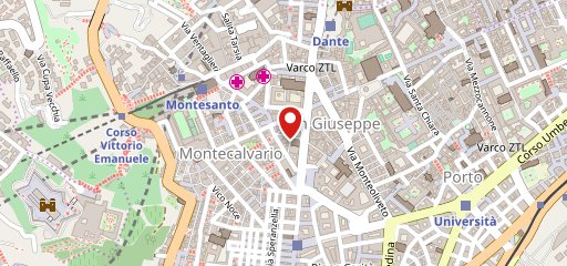 Biancomangiare - Cucina tipica napoletana Trattoria Osteria Napoli sulla mappa