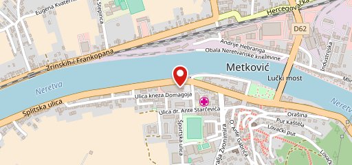 Caffe Bar Biberon Metković sulla mappa