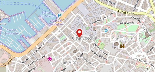 Osteria Bier Stube Trieste sulla mappa