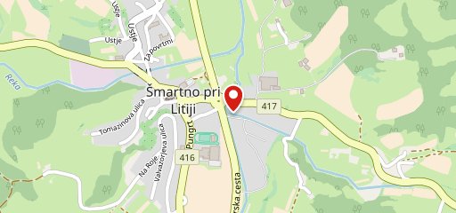 Bife pri Justinu sulla mappa