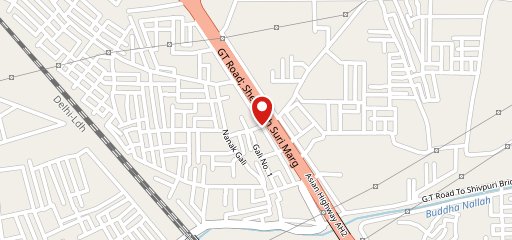 Big Buns fastfood on map