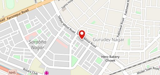 Big Yellow Door, Ludhiana on map