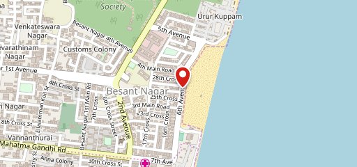 Biggies Burger: Besant Nagar on map