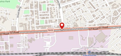 Bikanervala Rajendra Nagar, Sahibabad, on map