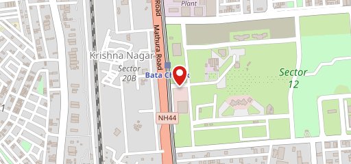 Bikanervala Pebbles Mall Faridabad on map