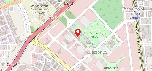 Bikanervala City Center Sector 29 DLF Gurugram on map