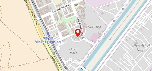 Bikanervala Mayur Vihar Delhi on map