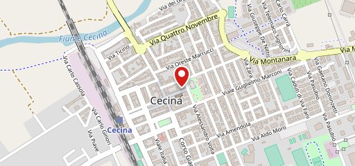 Birroteca DoppioMalto Cecina sulla mappa