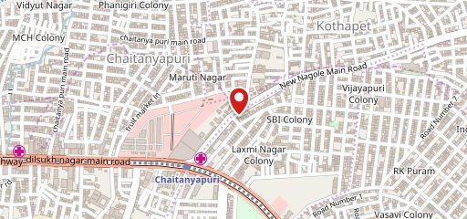 Biryani Trip - Destination Hyderabad on map