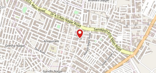 Bisculet-tea cafe on map