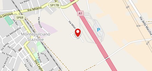 BoccaUnta Bisteccheria Ristorante Pizzeria - Montepulciano sulla mappa