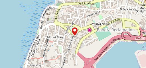 Coffee break Bandra on map