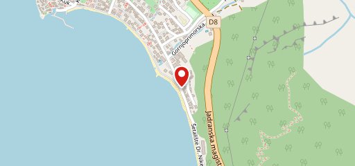 Bistro Dalmatina sulla mappa
