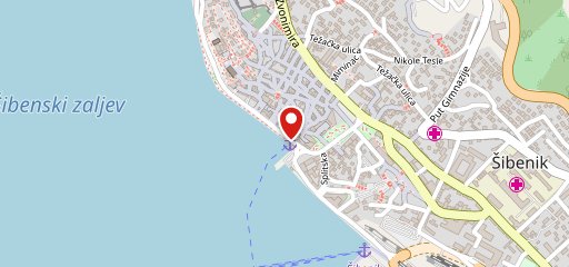 Restaurant "Lanterna" Šibenik sulla mappa