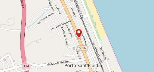 Pub Bistrò Nirvana sulla mappa