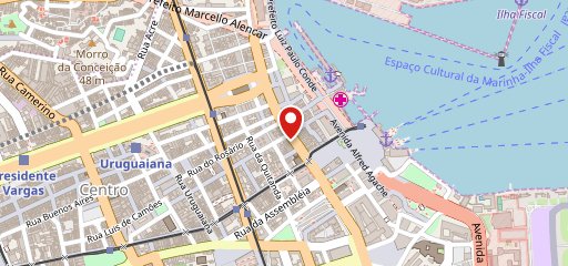 Bistrô Ouvidor no mapa