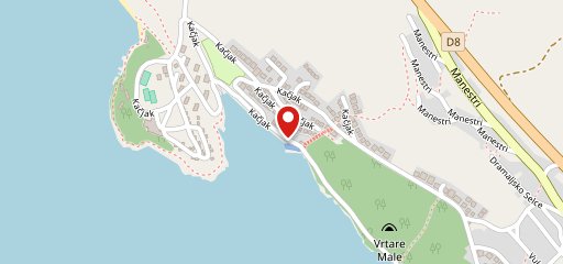 Bistro Riva Kačjak sulla mappa
