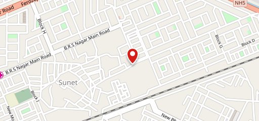 Bites restaurant on map