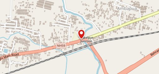 Black sea bar and restaurant on map