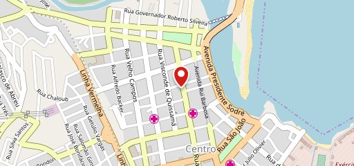 Blest Hamburgueria no mapa