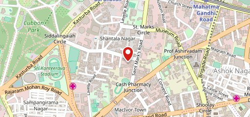 Blown - Salon - Vittal Mallya Road on map