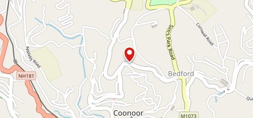 Blue Lagoon bar on map